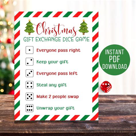 dice game with gifts